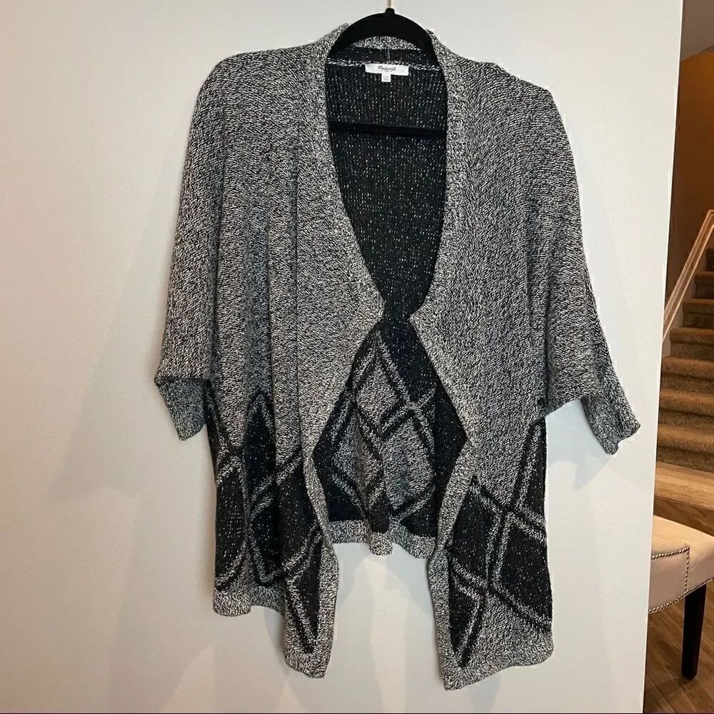 Madewell Drapey Open Front Sweater XS/S